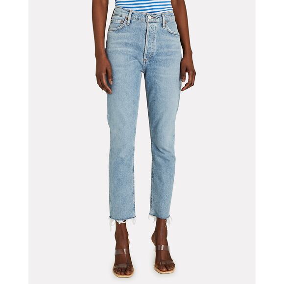 AGOLDE Nico High-Rise Slim Jeans Size 28 - Picture 5 of 10